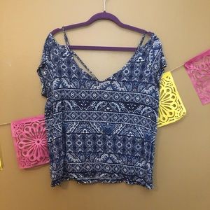 Soft, Blue, Lounge Top